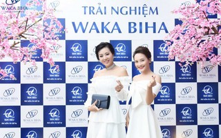 Bảo Thanh & Thanh Hương cùng chia sẻ bí quyết làm đẹp trong sự kiện trải nghiệm Waka Biha